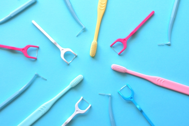 歯ブラシ用品と磨き方